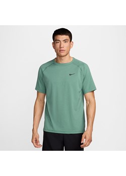 Męska koszulka z krótkim rękawem do fitnessu Dri-FIT Nike Ready - Zieleń ze sklepu Nike poland w kategorii T-shirty męskie - zdjęcie 170914062