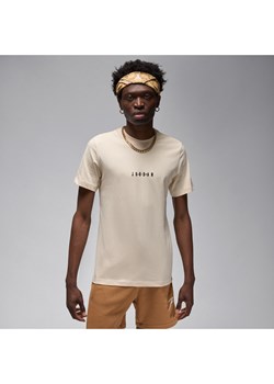 T-shirt męski Jordan Air - Brązowy ze sklepu Nike poland w kategorii T-shirty męskie - zdjęcie 170914080