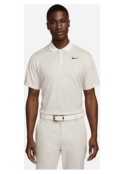 Męska koszulka polo do golfa Dri-FIT Nike Victory+ - Szary ze sklepu Nike poland w kategorii T-shirty męskie - zdjęcie 170914103