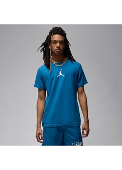T-shirt męski Jordan Jumpman - Niebieski ze sklepu Nike poland w kategorii T-shirty męskie - zdjęcie 170914151