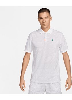 Męska koszulka polo do tenisa Dri-FIT The Nike Polo Heritage - Biel ze sklepu Nike poland w kategorii T-shirty męskie - zdjęcie 170914200