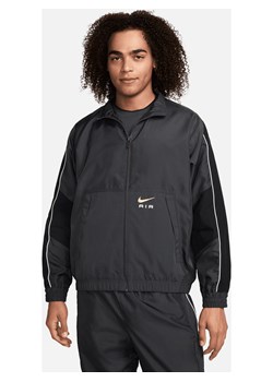 Męska bluza dresowa z tkaniny Nike Air - Szary ze sklepu Nike poland w kategorii Bluzy męskie - zdjęcie 170914220