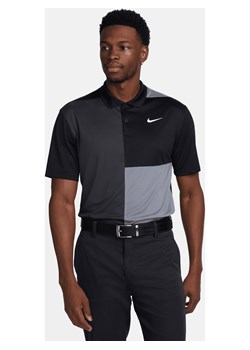Męska koszulka polo do golfa Dri-FIT Nike Victory+ - Czerń ze sklepu Nike poland w kategorii T-shirty męskie - zdjęcie 170914221