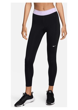 Damskie legginsy 7/8 ze średnim stanem Nike Pro 365 - Czerń ze sklepu Nike poland w kategorii Spodnie damskie - zdjęcie 170914233