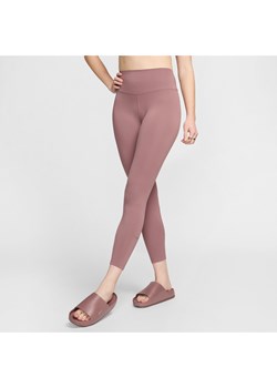 Damskie legginsy 7/8 z wysokim stanem Nike One - Fiolet ze sklepu Nike poland w kategorii Spodnie damskie - zdjęcie 170914234