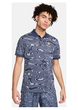 Męska koszulka polo do tenisa Dri-FIT The Nike Polo Heritage - Niebieski ze sklepu Nike poland w kategorii T-shirty męskie - zdjęcie 170914241
