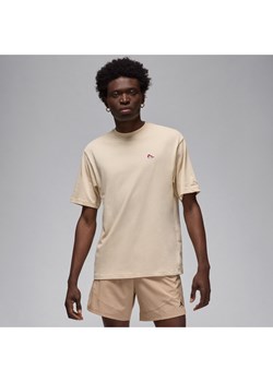 T-shirt męski Jordan Brand - Brązowy ze sklepu Nike poland w kategorii T-shirty męskie - zdjęcie 170914300