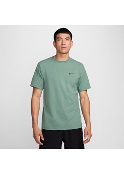 Męska uniwersalna koszulka z krótkim rękawem Dri-FIT UV Nike Hyverse - Zieleń ze sklepu Nike poland w kategorii T-shirty męskie - zdjęcie 170914320