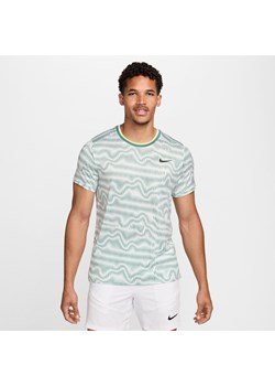 Męska koszulka do tenisa Dri-FIT NikeCourt Advantage - Zieleń ze sklepu Nike poland w kategorii T-shirty męskie - zdjęcie 170914322