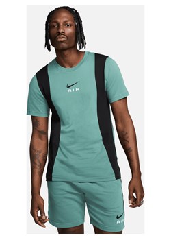 Męska koszulka z krótkim rękawem Nike Air - Zieleń ze sklepu Nike poland w kategorii T-shirty męskie - zdjęcie 170914442