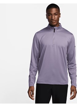 Męska koszulka do golfa z zamkiem 1/2 Dri-FIT Nike Victory - Fiolet ze sklepu Nike poland w kategorii T-shirty męskie - zdjęcie 170914450