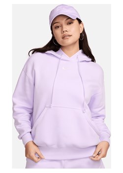 Damska bluza z kapturem o kroju oversize Nike Sportswear Phoenix Fleece - Fiolet ze sklepu Nike poland w kategorii Bluzy damskie - zdjęcie 170914533