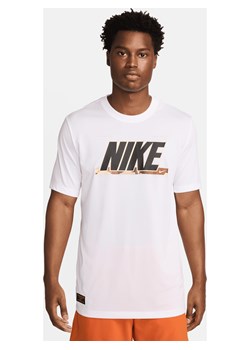 Męski T-shirt do fitnessu Nike Dri-FIT - Biel ze sklepu Nike poland w kategorii T-shirty męskie - zdjęcie 170914552