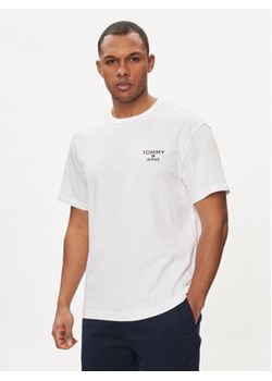 Tommy Jeans T-Shirt DM0DM18872 Biały Regular Fit ze sklepu MODIVO w kategorii T-shirty męskie - zdjęcie 170918300