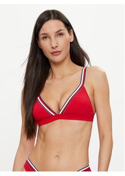 Tommy Hilfiger Góra od bikini UW0UW05290 Czerwony ze sklepu MODIVO w kategorii Stroje kąpielowe - zdjęcie 170918484