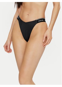 Calvin Klein Swimwear Dół od bikini KW0KW02430 Czarny ze sklepu MODIVO w kategorii Stroje kąpielowe - zdjęcie 170918653