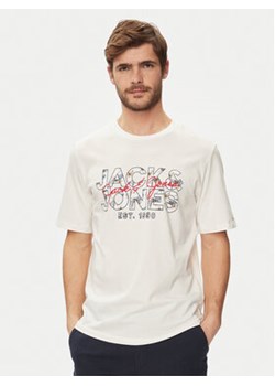 Jack&Jones T-Shirt Chill 12248072 Biały Standard Fit ze sklepu MODIVO w kategorii T-shirty męskie - zdjęcie 170918660