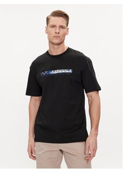 Calvin Klein T-Shirt Raised Linear Logo K10K112490 Czarny Regular Fit ze sklepu MODIVO w kategorii T-shirty męskie - zdjęcie 170918664