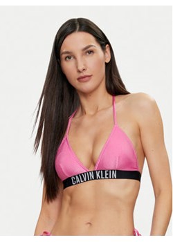 Calvin Klein Swimwear Góra od bikini KW0KW02387 Różowy ze sklepu MODIVO w kategorii Stroje kąpielowe - zdjęcie 170918790