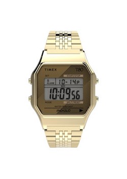 Timex Zegarek T80 TW2R79200 Złoty ze sklepu MODIVO w kategorii Zegarki - zdjęcie 170918842