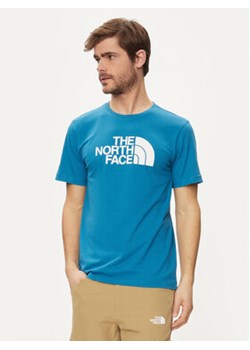 The North Face T-Shirt Easy NF0A87N5 Niebieski Regular Fit ze sklepu MODIVO w kategorii T-shirty męskie - zdjęcie 170918894