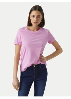Vero Moda T-Shirt Paula 10243889 Różowy Regular Fit ze sklepu MODIVO w kategorii Bluzki damskie - zdjęcie 170918922