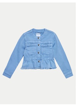 Mayoral Kurtka jeansowa 03473 Niebieski Slim Fit ze sklepu MODIVO w kategorii Kurtki dziewczęce - zdjęcie 170919153