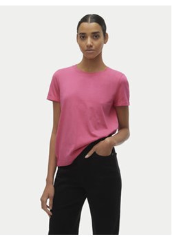 Vero Moda T-Shirt Paula 10243889 Różowy Regular Fit ze sklepu MODIVO w kategorii Bluzki damskie - zdjęcie 170919161
