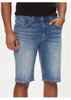 Tommy Jeans Szorty jeansowe Ronnie DM0DM18795 Niebieski Slim Fit ze sklepu MODIVO w kategorii Spodenki męskie - zdjęcie 170919173