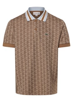 Lacoste Męska koszulka polo Mężczyźni wielbłądzi wzorzysty ze sklepu vangraaf w kategorii T-shirty męskie - zdjęcie 170921053