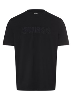 GUESS Koszulka męska Mężczyźni Bawełna granatowy nadruk ze sklepu vangraaf w kategorii T-shirty męskie - zdjęcie 170921063