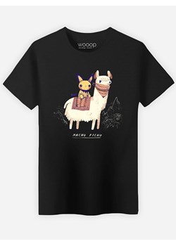 WOOOP Koszulka &quot;Machu Pichu&quot; w kolorze czarnym ze sklepu Limango Polska w kategorii T-shirty męskie - zdjęcie 170921161