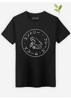 WOOOP Koszulka &quot;Frog Society&quot; w kolorze czarnym ze sklepu Limango Polska w kategorii T-shirty męskie - zdjęcie 170921182