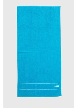 BOSS ręcznik Plain River Blue 70 x 140 cm ze sklepu ANSWEAR.com w kategorii Ręczniki - zdjęcie 170923844