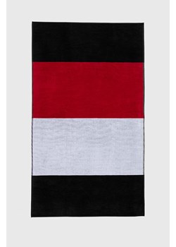 Tommy Hilfiger ręcznik bawełniany 100 x 180 cm kolor granatowy UU0UU00097 ze sklepu ANSWEAR.com w kategorii Ręczniki - zdjęcie 170923870