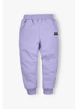 Spodnie Activ dla dziewczynki fioletowe ze sklepu 5.10.15 w kategorii Spodnie dziewczęce - zdjęcie 170924711