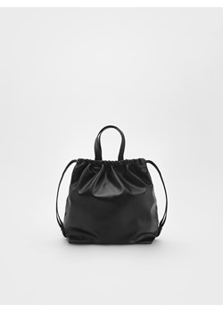 Reserved - Plecak z imitacji skóry - czarny ze sklepu Reserved w kategorii Torebki damskie - zdjęcie 170925420