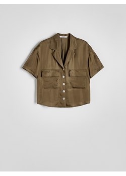 Reserved - Koszula z wiskozy - jasnozielony ze sklepu Reserved w kategorii Koszule damskie - zdjęcie 170926083