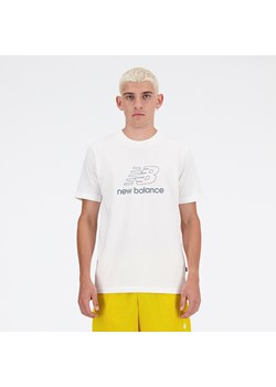 Koszulka męska New Balance MT41906WT – biała ze sklepu New Balance Poland w kategorii T-shirty męskie - zdjęcie 170926200