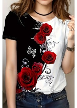 T-shirt DERMILDA RED ze sklepu Ivet Shop w kategorii Bluzki damskie - zdjęcie 170926841