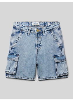 Szorty jeansowe o luźnym kroju z kieszeniami cargo model ‘CHRIS’ ze sklepu Peek&Cloppenburg  w kategorii Spodenki chłopięce - zdjęcie 170927084