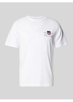 T-shirt z wyhaftowanym logo ze sklepu Peek&Cloppenburg  w kategorii T-shirty męskie - zdjęcie 170927274