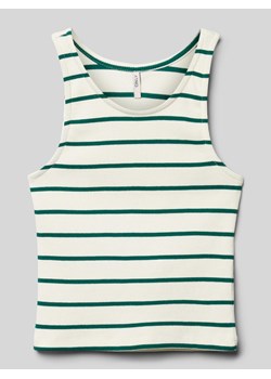 Top na cienkich ramiączkach ze wzorem w paski ze sklepu Peek&Cloppenburg  w kategorii T-shirty chłopięce - zdjęcie 170927361