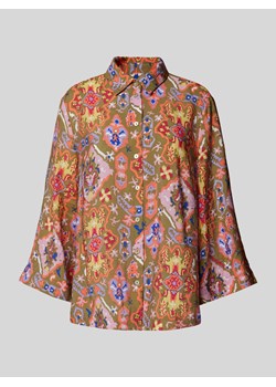 Bluzka koszulowa o kroju oversized z listwą guzikową model ‘Aida’ ze sklepu Peek&Cloppenburg  w kategorii Koszule damskie - zdjęcie 170927393