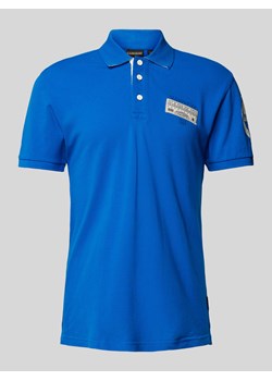 Koszulka polo o kroju slim fit z naszywką z logo model ‘E-AMUNDSEN’ ze sklepu Peek&Cloppenburg  w kategorii T-shirty męskie - zdjęcie 170927601