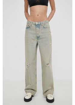 Samsoe Samsoe jeansy damskie high waist ze sklepu PRM w kategorii Jeansy damskie - zdjęcie 170927803