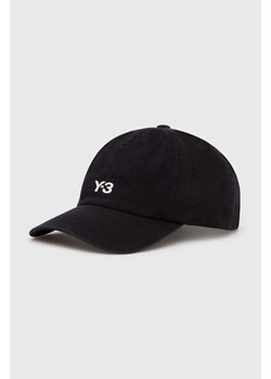Y-3 czapka z daszkiem bawełniana Dad Cap kolor czarny z aplikacją IN2391 ze sklepu PRM w kategorii Czapki z daszkiem męskie - zdjęcie 170927863