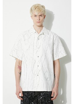 Han Kjøbenhavn koszula męska kolor biały relaxed M-133651 ze sklepu PRM w kategorii Koszule męskie - zdjęcie 170927930