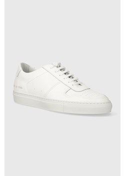 Common Projects sneakersy skórzane Bball Low in Leather kolor biały 2155 ze sklepu PRM w kategorii Buty sportowe męskie - zdjęcie 170928134