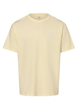 Levi's T-shirt męski Mężczyźni Bawełna cytrynowy jednolity ze sklepu vangraaf w kategorii T-shirty męskie - zdjęcie 170930422